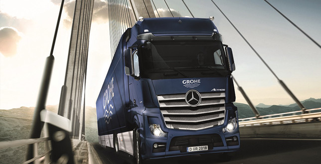 GROHE XXL Truck returns to UK for autumn tour  image