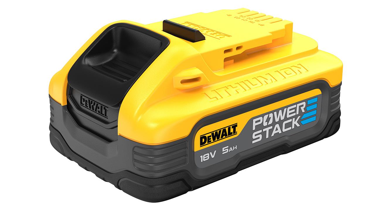 DEWALT launches new POWERSTACK 18V 5Ah Battery image