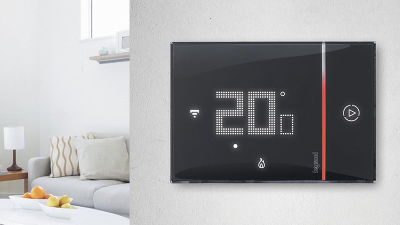 Legrand launches new flush-mounted thermostat image